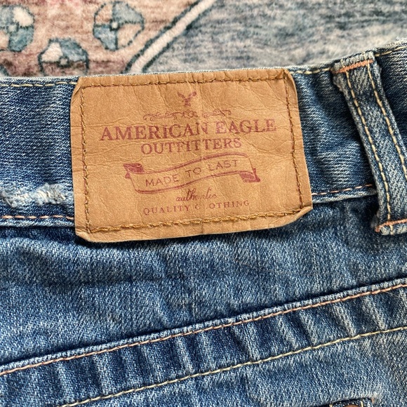Vintage Y2K American Eagle Mini Denim Skirt - Picture 4 of 9